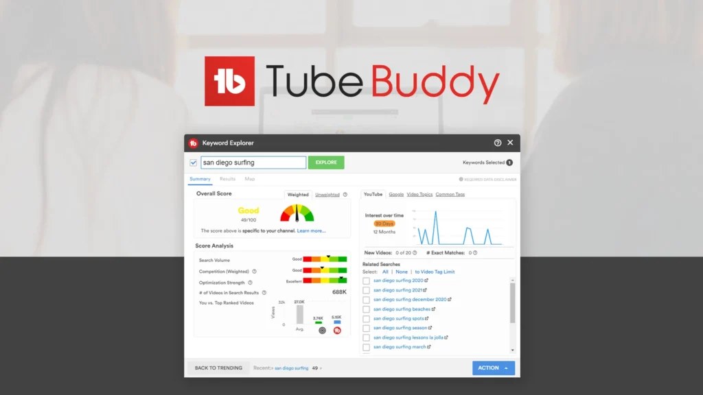 ما هو موقع TubeBuddy