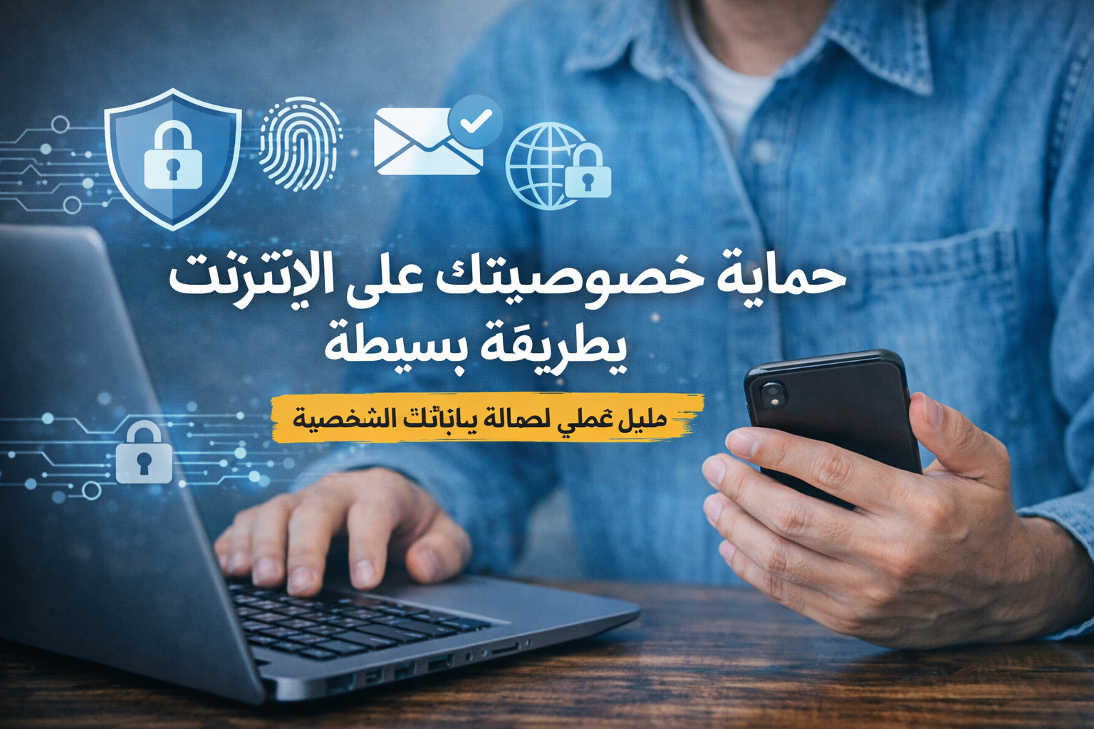 حماية خصوصيتك على الانترنت بطريقة بسيطة