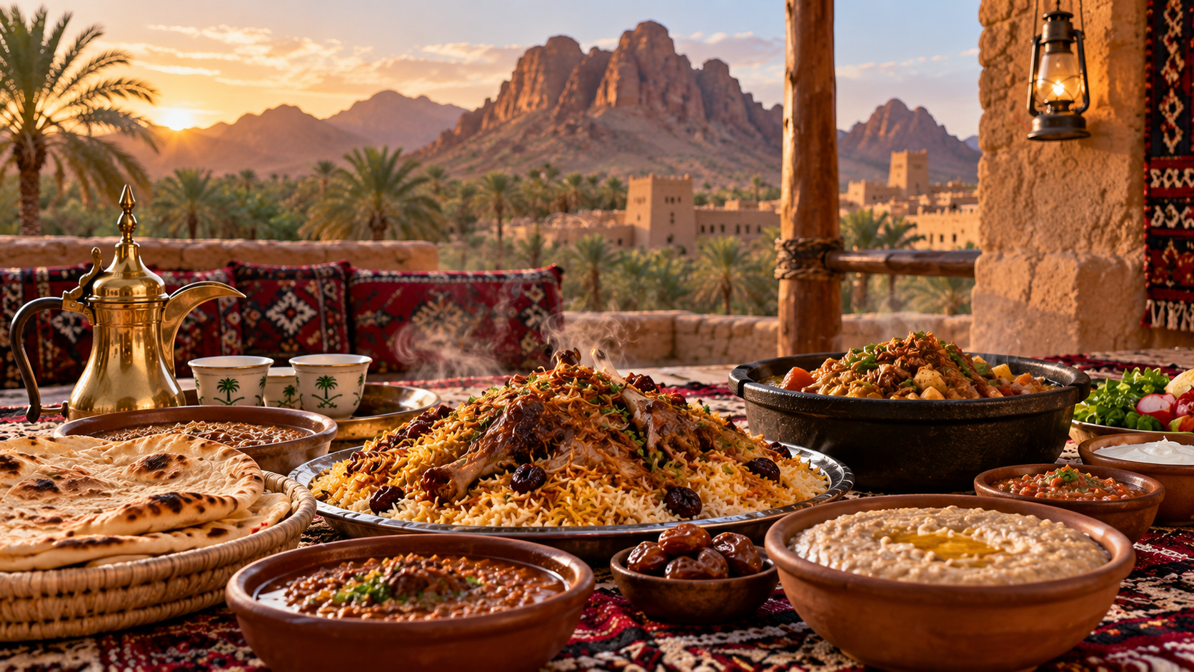 أشهر الأكلات الشعبية في حائل والمأكولات السعودية التقليدية