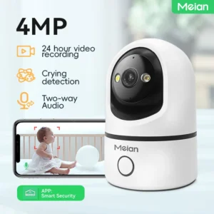 كاميرا مراقبة واي فاي 4MP متحركة بتتبع الحركة
